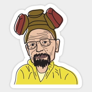 Walter White in Weirdtual Reality Sticker